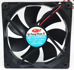 Çin üretici 12025 120mm eksenel soğutma fanı 12v 24v 120x120x25 yüksek hızlı soğutucu fan