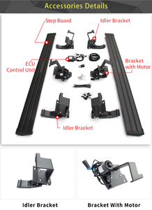 YTPIONEER elettrico a gradino laterale automatico retrattile automatico per Auto per <span class=keywords><strong>Chevrolet</strong></span> <span class=keywords><strong>Tahoe</strong></span> 2015-2021 - Product Image 4