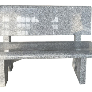 Banco de granito de piedra natural de cementerio de tamaño personalizado lápida y Monumento gris oscuro de China - Product Image 5