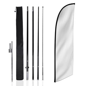 Banderas Personalizadas con Impresión Digital, Tipo Pluma, para Uso en Exteriores y Agricultura, Banderas de Playa en Material de Poliéster Resistente - Product Image 5