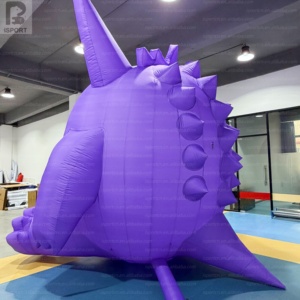 Gigante Poké<span class=keywords><strong>mon</strong></span> Gengar Inflable: Decoración Clásica de Poké<span class=keywords><strong>mon</strong></span> Tipo Fantasma para Convenciones de Anime, Fiestas Infantiles, Exhibiciones Minoristas y Centros Comerciales - Product Image 6