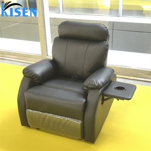 Kisen Simple Discount Pedicure Chair Salon Sofa Customized Sofa Electric Recline Adjustable Legrest <b>Backrest</b> for Nail Beauty Spa - Product Image 2