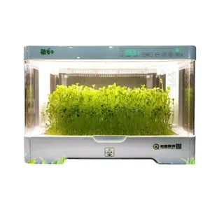 2022新产品创意种子植物苗圃托盘发光二极管灯花园温室生长立式橱柜水培系统生长箱