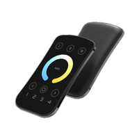 Contrôleur de bande LED éclairée à distance LTECH Multi-Zone Mini CT Remote Noir