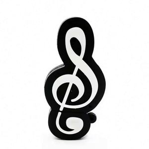 Clé USB 2.0 en silicone en forme de bâton de guitare, cadeau promotionnel publicitaire pour entreprise - Product Image 1