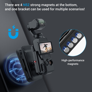 STARTRC <span class=keywords><strong>PHOTO</strong></span> Osmo Pocket 3 Support magnétique réglable et léger pour sac à dos, compatible <span class=keywords><strong>Action</strong></span> 6/5 Pro/4/Xtra Muse, clip à dégagement rapide - Product Image 3