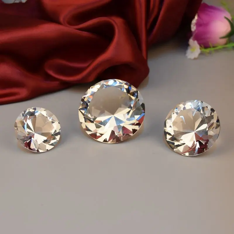 結婚式の好意装飾ガラスダイヤモンドMH-9447