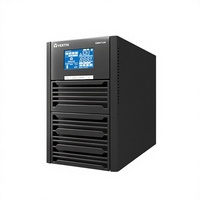Onduleur monophasé en ligne Vertiv Liebert GXE2 3KVA avec batterie au plomb pour applications réseau, autonomie 4-5 min, efficacité 99%, 125% CEE