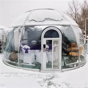 2023 nouveau Design Polycarbonate Transparent bulle tente Polycarbonate étoile maison clair PC dôme chambre