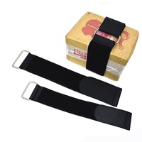 Bande auto-agrippante double face en nylon réutilisable de 25 mm de large pour fixation de faisceaux de câbles, certifiée CE ROHS
