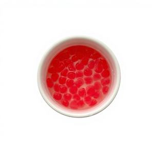 Perlas de Gelatina de Agar Sakura Bosmos y Boba de Cristal, Bolsa de 2 kg - Ingredientes para Té de Burbujas con Certificación HALAL/HACCP, Origen Taiwán - Product Image 1