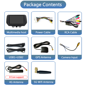 9 inch 4 + 64 gam Android đài phát thanh xe cho Hyundai Tucson 2018-2019 với GPS Navigation đa phương tiện Stereo Wifi Carplay Android tự động - Product Image 3