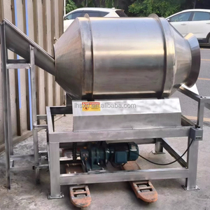 Tự động đồ ăn nhẹ thực phẩm ROTARY Tumbler trống gia vị máy xay sinh tố Mixer cấp thực phẩm gia vị trống trộn bột máy - Product Image 3