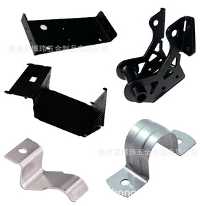Stamping Parts Galvanized Sheet Metal Hardware Components Multi Station Precision Processing Customized Based On Drawings - Product Image 1