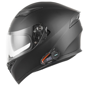Casque de moto tout-terrain avec surface givrée intégrée - Product Image 1
