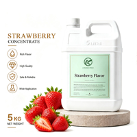 Esens Stroberi Murni untuk Es Krim & Produk Susu - Aroma Krim & Buah yang Kaya, Rasa yang Sangat Lezat, Sempurna untuk Yogurt