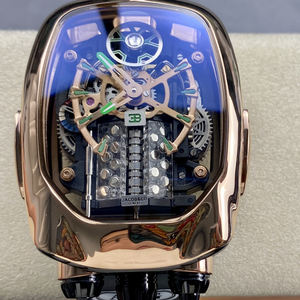 นาฬิกาข้อมือผู้ชายระบบออโตเมติกสุดหรู ดีไซน์โดดเด่น หน้าปัดพร้อมเข็มบอกเวลา คุณภาพสูง ราคาโรงงาน ยี่ห้อ Jacob - Product Image 5