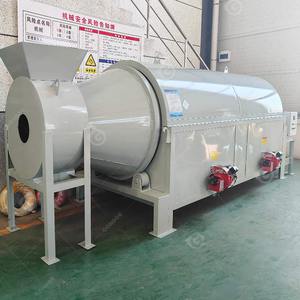 Laboratorio de maíz forrajero de semilla de biomasa, 1 tonelada por hora, secador de tambor rotatorio de hojas de té de grano de café gastado para tallo de maíz - Product Image 2