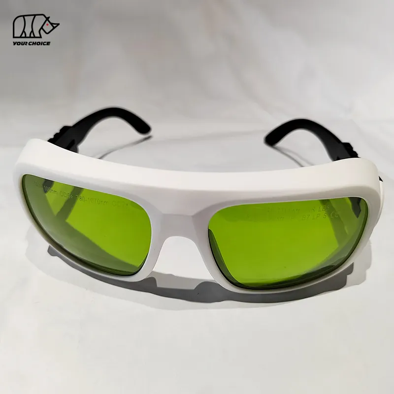INWELT 2024 nouvelle Protection des yeux de sécurité 740-1100nm, 800-1070nm longueur d'onde IPL Fiber Laser Protection lunettes lunettes avec CE