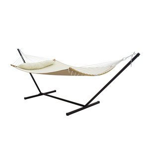 Support de <span class=keywords><strong>hamac</strong></span> de haute qualité Combo matelassé couleur unie <span class=keywords><strong>barre</strong></span> incurvée intérieur/extérieur jardin salle de sport populaire <span class=keywords><strong>barre</strong></span> en bois Camping <span class=keywords><strong>hamac</strong></span> - Product Image 4