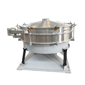 Tamiz vibratorio de acero inoxidable motorizado para eliminación de impurezas, clasificación de polvo y partículas - Product Image 1