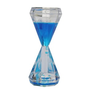 Yu Mo - Adorno Acrílico con Aceite de Diamantes en Forma de Reloj de Arena, Decoración Líquida Colorida para el Hogar u Oficina, Regalo para Mayores de 14 Años - Product Image 5