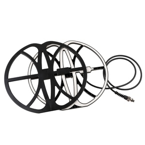 كاشف معادن الذهب الاحترافي FROGMAN T90 فاخر ومقاوم للماء مع ملف بحث أسود 13 بوصة/11 بوصة لصيد الكنوز تحت الأرض | - Product Image 2