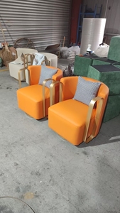 Fauteuil d'appoint en tissu nordique durable, fauteuil minimaliste moderne pour petit salon, balcon, chambre, salon, mobilier de maison - Product Image 3