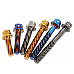Tornillos huecos hexagonales externos Qinwen M6 M8 M10 de acero inoxidable electrochapado al vacío para motocicletas y vehículos eléctricos - Product Image 2