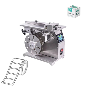 Machine d'étiquetage d'angle de bureau semi-automatique manuelle pour boîtes en carton - Product Image 1