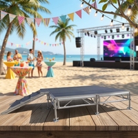 Scène de spectacle à faible coût, podium modulable, scène de concert en vente