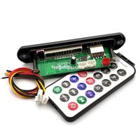 Penguat daya 12V 2*3W dengan layar warna digital, audio mobil MP3, papan dekoder BT dengan fitur perekaman panggilan