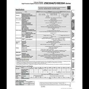 Presostato digital SMC Pneumatics, interruptor de presión digital, - Product Image 1