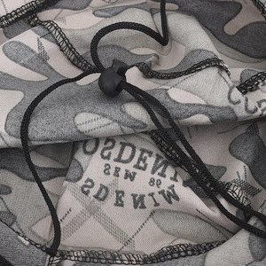 Casquette tactique en maille camouflage respirante pour activités de plein air, pêche, protection de la tête et du visage, casquette de sport pour adulte avec cordon de serrage - Product Image 1