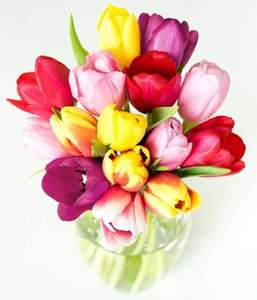 Fleurs de tulipes artificielles faites à la main en PU, toucher réel, décoration de mariage, arrangements, bouquets, style naturel, longue durée - Product Image 3