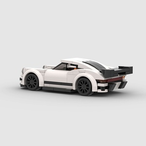 Bloques de Construcción MOC, Superauto de Carreras, Plástico ABS, 165 Piezas, Mini Ladrillos, Juguete Educativo DIY, Compatible con Otras Marcas - Product Image 3