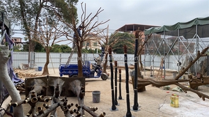 Cây hoa tử đằng nhân tạo bán buôn chất lượng cao dùng cho đám cưới, sự kiện văn phòng, trang trí cảnh quan không cần bảo trì, có thể tùy chỉnh - Product Image 6