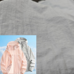 Tessuto in Nylon poliammide per giacca antivento impermeabile UPF + peso leggero confortevole vendita direttamente in fabbrica - Product Image 1