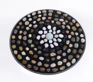 Chất lượng cao cấp pebblemassage Mat cho chân theraply đá tự nhiên - Product Image 6