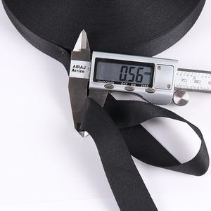 100D Dense Polyester Sangle Noir Blanc Chevrons Tissu Tissé Bandes De Bord Rayures De Couleur Pure pour Vêtements Accessoires Boud - Product Image 3