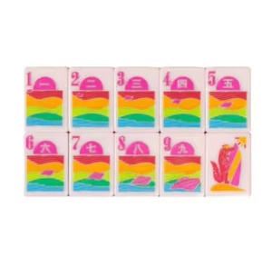 Ensemble de Mahjong américain monocouche le plus vendu |   Tuiles de Mahjong Assorties en Stock avec Livraison Rapide en 7 Jours - Product Image 3