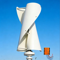 Éolienne à axe vertical 600W 12V 24V, générateur éolien Maglev avec contrôleur pour la maison et le camping