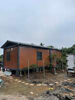 Bon prix 10 pieds 20 pieds 40 pieds cabine de bureau modulaire mobile préfabriquée petite maison en conteneur détachable préfabriquée