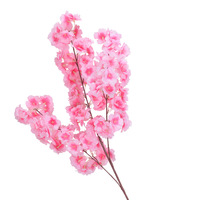 Flores Artificiales de Color Rosa para Decoración de Bodas, Techos de Salones y Hogares