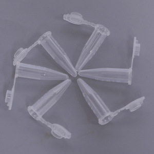 Tubes de Centrifugation Yuwei Biotechnology 0,5 ml en Polypropylène à Fond Pointu avec Bouchons Consommables de Laboratoire - Product Image 3