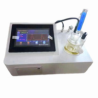 Testeur de teneur en eau portable de haute qualité, analyseur de teneur en huile, détermine automatiquement le testeur de traces d'humidité dans l'huile de transformateur