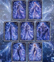Cartes de jeu de société de la série Shangyou Cultural & Creative JJK Ember-Radiance Twelve Mansions, édition collaborative Peel-to-Reveal