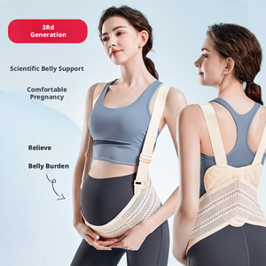 Cinturón de Soporte Lumbar Ajustable y Suave <span class=keywords><strong>para</strong></span> Mujeres <span class=keywords><strong>Embarazadas</strong></span>, Correa <span class=keywords><strong>para</strong></span> Cintura, Hombros y Espalda, Cinturón de Retracción Abdominal - Product Image 4