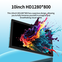 Tablette PC Android 16 10,1 pouces, 12 Go de RAM, extension 64 Go, WiFi 5G, écran capacitif IPS, nouveau logo personnalisé OEM ODM