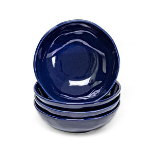 Nuevo estilo hecho en fábrica, mejor venta de plato de cerámica, plato redondo de 4 platos, platos de gres, cuencos con juego de vajilla para el hogar - Product Image 5